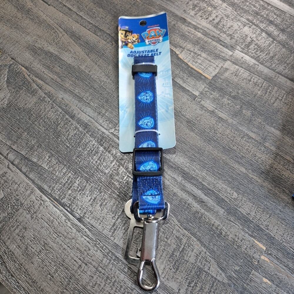Paw Patrol Adjustable Dog Seat Belt for Parts Blue Please see description